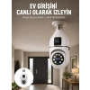 1080p Wifi Ampul Güvenlik Kamerası – Gece Görüş & Uzaktan Erişim Yeni Nesil