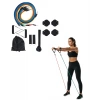 11 Parça Çok Fonksiyonlu Kapı Arkası Egzersiz Bandı Ev Tipi Spor Seti