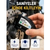 110 Db Alarm Disk Kilidi Motosiklet Scooter Bisiklet Güvenlik Yeni Nesil