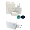 120 Watt Turbo Hızlı Şarj Aleti Seti Hızlı Şarj Adaptörü Beyaz