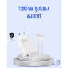 120 Watt Turbo Şarj Cihazı  Redmi Note 10 11 12 Uyumlu