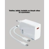 120w Mi Turbo Akıllı Tanıma Çipli Hızlı Şarj Cihazı Taşınabilir Ve Dayanıklı