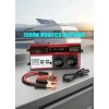 12v 2000w Modifiye Sinüs İnverter Araç Ve Güneş Enerjisi Uyumlu, Çift Usb, Çift Priz Ve Çakmaklık Epilons
