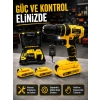 12v Akülü Matkap | 20-30 Nm Tork, Çift Hız Ayarı Ve Led Işık