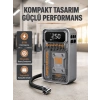 150 Psı Kablosuz Şarjlı Hava Pompası – Led Ekranlı Ve Otomatik Kapanma Özellikli