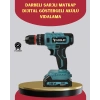 18 Parça Dijital Matkap Seti Çift Bataryalı