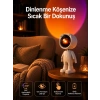 180 Derece Dönebilen Astronot Masa Ve Gece Lambası Projektör