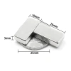 2 Adet 20x10x5 Mm Neodyum Magnet N35 Güçlü Mıknatıs Köşeli Ve Dayanıklı Nikel Kaplama