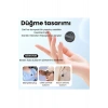 2 Adet Profesyonel Kablosuz Yaka Mikrofonu Typce Uyumlu Manyetik Klipsli