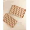 2 Li Buz Kalıbı 33 Bölmeli Kristal Küre Buzluk  Mini Yuvarlak Buz Kalıbı (599)