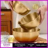 2li Gold Paslanmaz Çelik Karıştırma Ve Salatalık Kase
