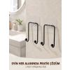 2li Yapışkanlı Duvar Askısı Mutfak Banyo Ve Ev İçin Askılık