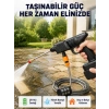 21v Akülü Basınçlı Yıkama Makinesi Çift Akülü Ve Hızlı Şarj Özellikli