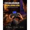 2.4 İnç Hd Renkli Ekranlı 500-in-1 Taşınabilir Retro Oyun Konsolu, Kablolu Tv Bağlantısı Ve Uzun Pil Ömrü