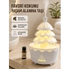250 Ml Şans Ağacı Hava Nemlendirici Çok Renkli Işıklı Aroma Cihazı