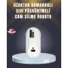 2800 Pa Güçlü Emişli Akıllı Cam Temizleyici Robot