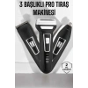 3 Başlıklı Profesyonel Tıraş Makinesi