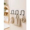3lü Yapışkanlı Askı Seti Ev Banyo Mutfak İçin Çok Amaçlı Askılık