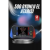 3.5 İnç 500ü 1 Arada Klasik Oyun Konsolu Nostalji Oyunlu Atari