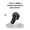 38w Araç Şarj Cihazı Type-c Pd Usb Hızlı Şarj Çift Port