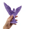 3d Lila Melek İnsan Biblo Es Dekoratif Obje