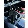 4 Cihazı Aynı Anda Şarj Eden Araç Şarj Cihazı Usb-a, Usb-c, Type-c Ve Lightning Destekli