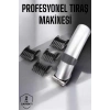 4 Taraklı Taşınabilir Profesyonel Saç Ve Sakal Kesme Tıraş Makinesi