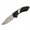 4214 Beyaz Kamp Çakı 20cm- Yarı Otomatik, Kemerlikli, Oluklu