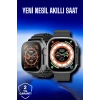 45 Mm Gri Kasa Ultra Akıllı Saat Sesli Görüşme, Sağlık Takibi, Suya Dayanıklı