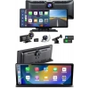4k 10.2 İnç Çift Kameralı Araç Multimedya Ekranı Carplay Kablosuz Tüm Cihazlara Uyumlu