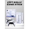 4k Hd Görüntü Kaliteli Retro Game Stick 20000 Oyunlu Çift Kollu Beyaz Game Stick