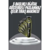 5 Başlıklı Şarjlı Tıraş Makinesi Led Ekran Saç Sakal Ense Tıraşına Uygun Bakım Seti