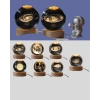 5 Cm 3d Kristal Astronot Küre Lamba – Dekoratif Led Işıklı Ahşap Stand