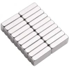 50 Adet 20x10x5 Mm Neodyum Magnet N35 Güçlü Mıknatıs Köşeli Ve Dayanıklı Nikel Kaplama