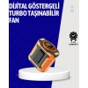5000mah Şarjlı Soğutma Fanı Taşınabilir