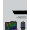 5’i 1 Arada Mobil Oyun Seti Klavye Mouse Dönüştürücü İos & Android