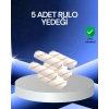 5’li Rulo Boya Seti Küçük Detay Çalışmaları İçin Uygun