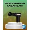 6 Kademeli Kas Masaj Tabancası 4 Başlıklı Güçlü Sessiz Sporcu Masaj Cihazı Şarjlı