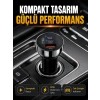 60w Araç İçi Hızlı Şarj Adaptörü Çift Usb-c Pd Ve Usb-a Qc3.0