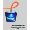 Çinko Alaşımlı Uçlu 120 w Şarj Kablosu – Dolaşmaya Dayanıklı 1,2 m Usb Kablo