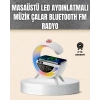 7 Ses Efektli Rgb Işıklı Fm Destekli Kablosuz Şarjlı Bluetooth Hoparlör