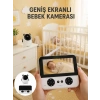 720p Hd Gece Görüşlü Kablosuz Bebek Kamerası İki Yönlü Sesli Yeni Nesil