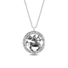 925 Ayar Gümüş Yay Burcu Kolye T4994 (599)