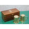 Ahşap Kutulu Pirinç Fincan Seti 4171b