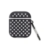 Airpods 2 (2.nesil) Spor Delikli Kılıf - Siyah-beyaz