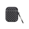 Airpods 2 (2.nesil) Spor Delikli Kılıf - Siyah-gri