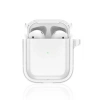 Airpods 4 (4.nesil) Shiny Şeffaf Kılıf - Beyaz