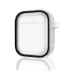 Airpods 4 (4.nesil) Shiny Şeffaf Kılıf - Siyah