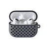 Airpods Pro 2 (2.nesil) Spor Delikli Kılıf - Gri-siyah