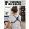Akıllı Dik Duruş Düzeltici Titreşim Uyarılı Şarjlı Destek Cihazı